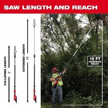 Additional picture of Saw M18 Fuel Telescoping Pole Kit Milwaukee