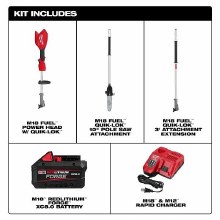 Additional picture of Saw M18 Fuel Pole w/Quik-Lok Kit Milwaukee