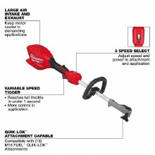Additional picture of Power Head M18 Fuel w/Quik-Lok Milwaukee (Bare Tool)
