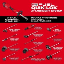 Additional picture of Power Head M18 Fuel w/Quik-Lok Milwaukee (Bare Tool)