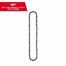 Chain Chainsaw 16" 3/8" Low Profile Pitch .043" Gauge Milwaukee
