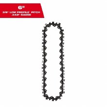 Chain Chainsaw 6" 3/8" Low Profile Pitch .043" Gauge Milwaukee