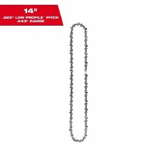 Chain Chainsaw 14" .325" Low Profile Pitch .043" Gauge Milwaukee