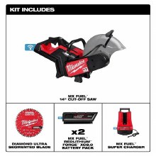 Additional picture of Saw MX Fuel 14" Cut-Off w/Rapidstop Kit Milwaukee