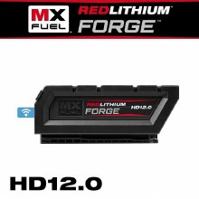 Battery MX Fuel Redlithium Forge HD12.0 Battery Pack Milwaukee