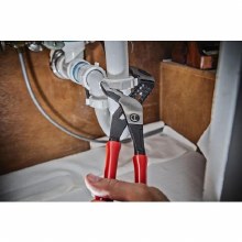 Additional picture of Pliers Slip Joint V-Jaw Tongue and Groove 16" Dipped Handle