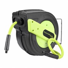 Additional picture of REEL, RETRACTABLE, WITH 3/8" X 50 FT., 300 PSI POLY HOSE, POLY HOUSING