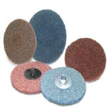 SURFACE CONDITIONING DISC, 2 IN. ROLON, TYPE R, COARSE- ROLL ON