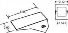 TOOTH, BOBCAT BUCKET BACKHOE