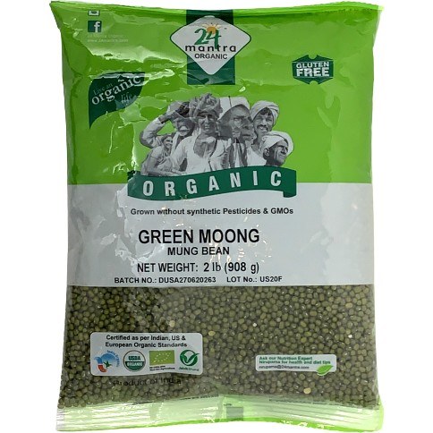 24 Mantra  Moong Whole 2lb