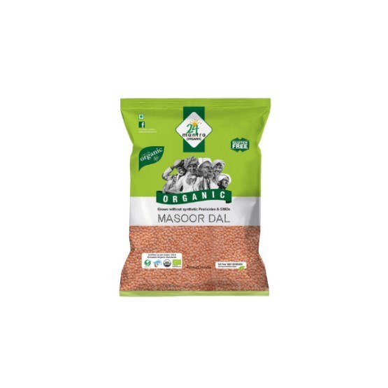 24 Mantra Masoor Dal 4lb