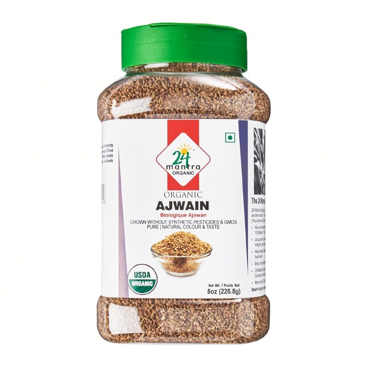 24 Mantra Organic Ajwain 8oz