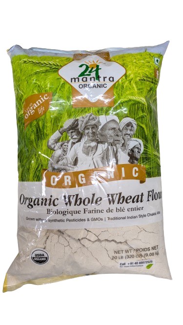 24 Mantra Org Wheat Flour 20 L
