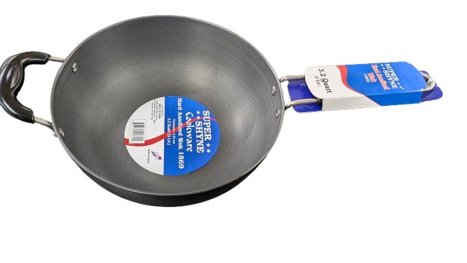 Hard Anodized Wok 3 Liter