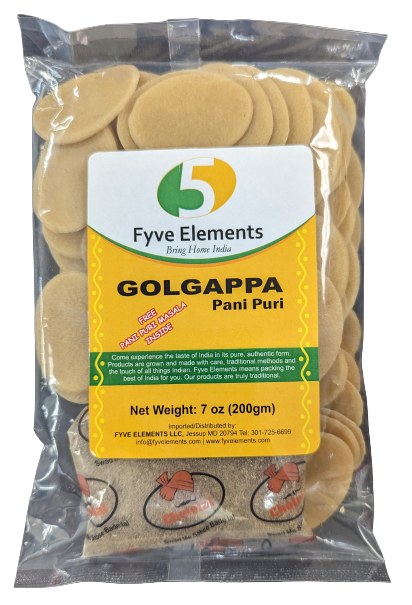 Fyve Element Unfried Panipuri