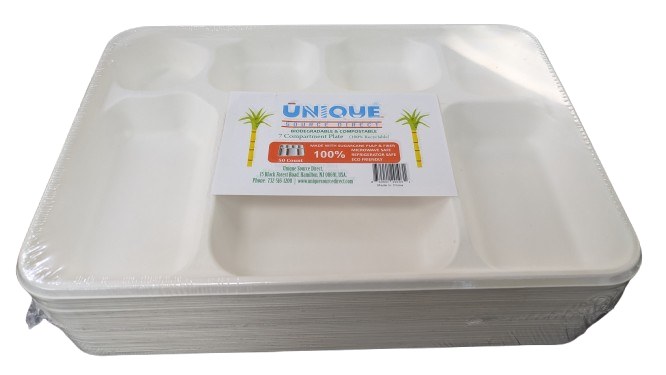 7 Comp. Biodegradable 50 Pcs