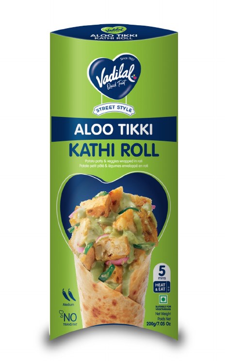 Vadilal Aloo Tikki Kathi Roll