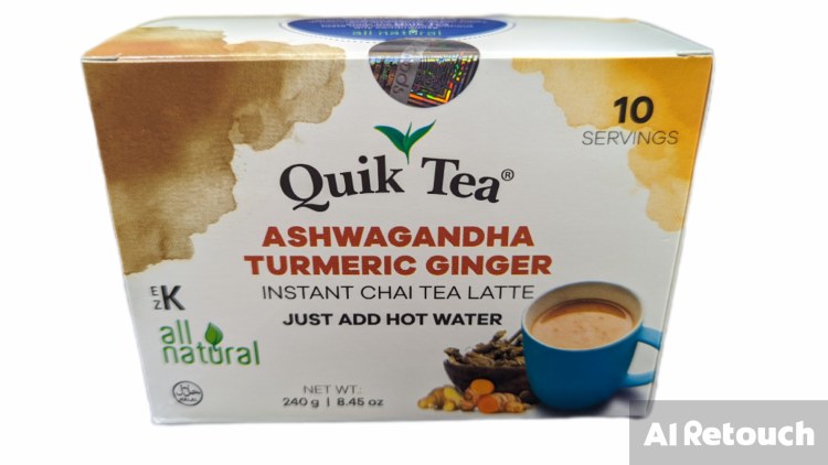 Quick Tea Ashwagandha Tumeric
