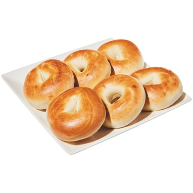 Plain Bagel 6 Pc Pack