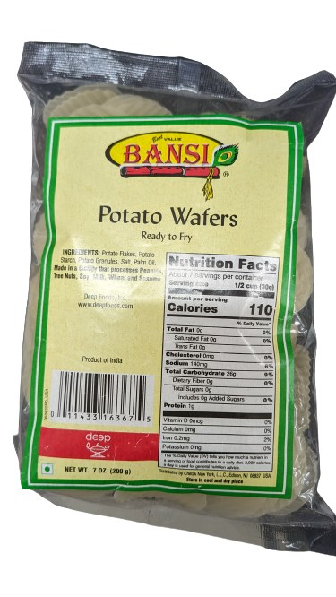 Bansi Potato Wafer 7oz