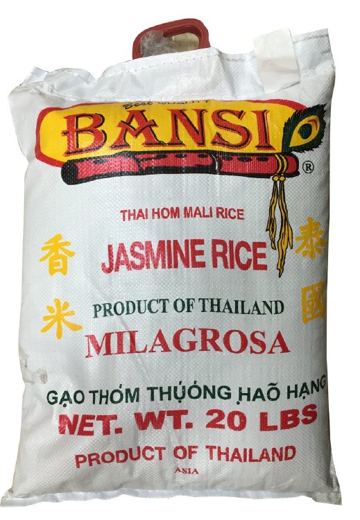 Bansi Jasmine Rice 20 Lb