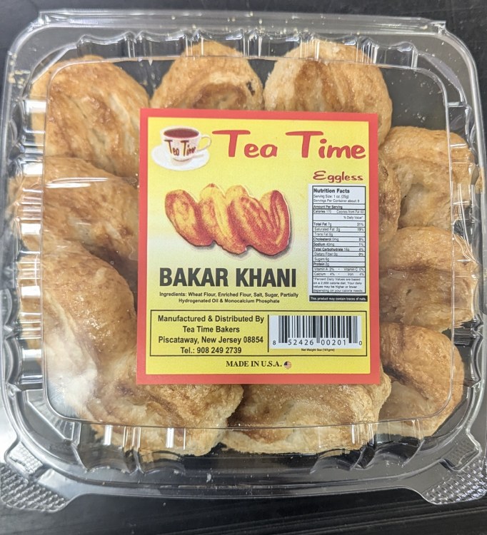 Tea Time Bakar Khani Eggless