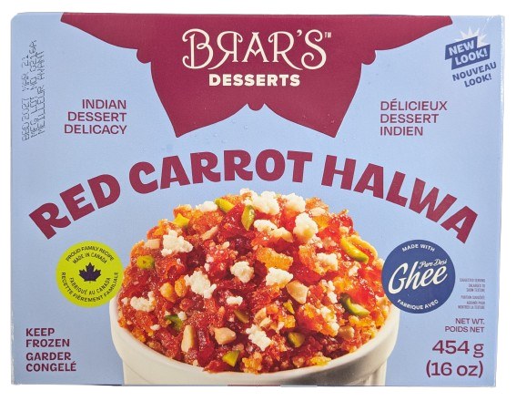 Brar Red Carrot Halwa 454gm