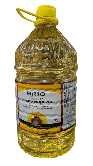Brio Sunflower Oil 5 L