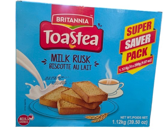 Britannia Milk Rusk 1.12kg Ss