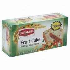 Britania Fruit Cake Eggless