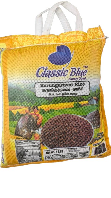 Cb Karunguruvai Rice 4 Lb