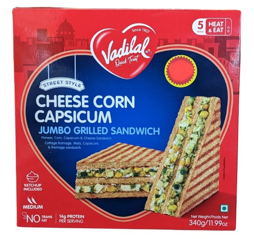 Vadilal Cheese Corn Sandwich