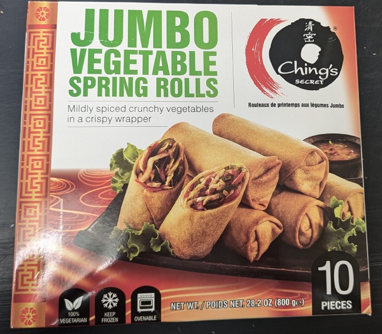 Ching's Jumbo Veg Spring Rolls