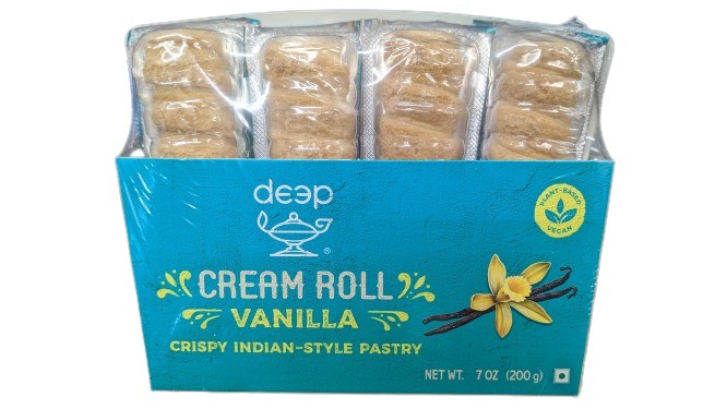 Deep Vanilla Cream Roll 200g