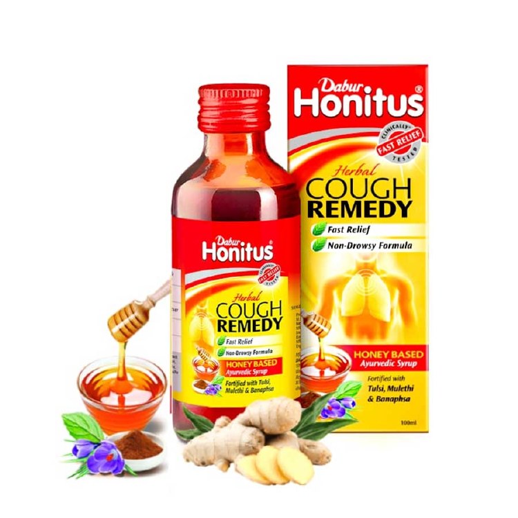 Dabur Honitus Herbal Syrup
