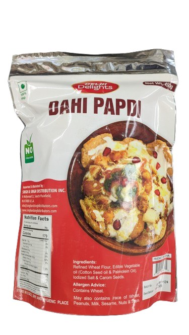 Dd Dahi Papdi 450g