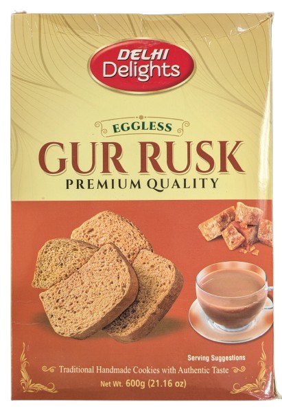 D.D. Gur Rusk 600gm Eggless