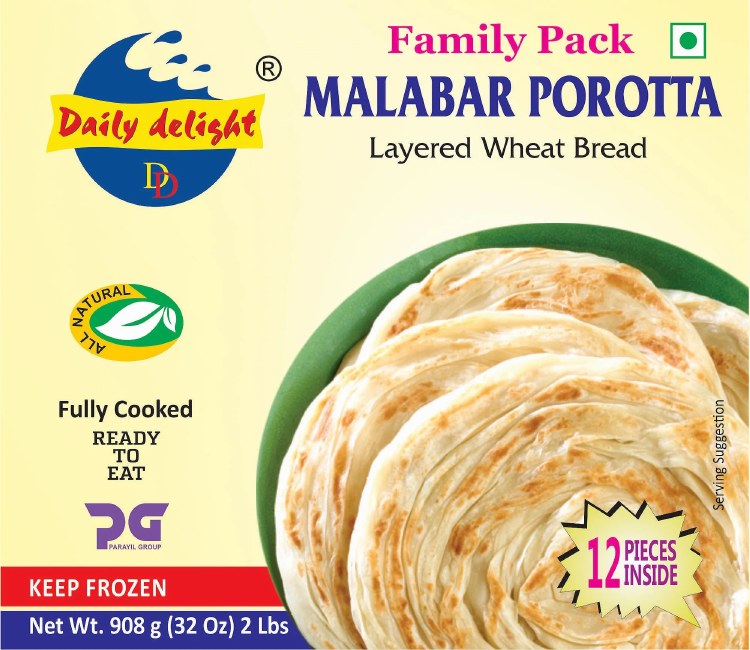 Daily Delight Malabar Porotta 2 lb