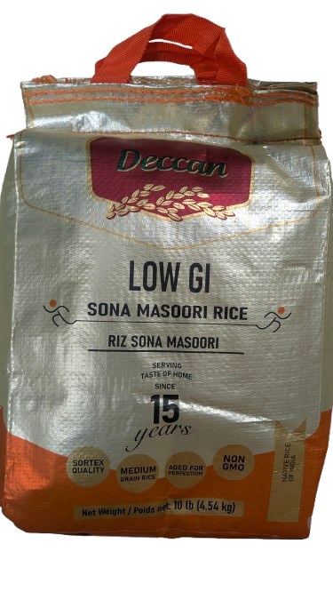Deccan Low Gi Sona 10 Lb