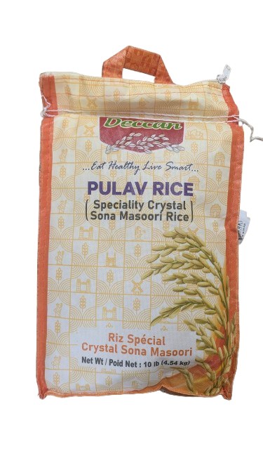 Deccan Pulav Rice 10 L