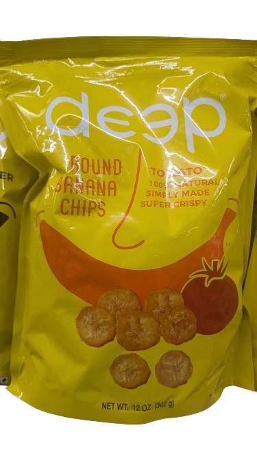 Deep Banana Chips Tomato Round