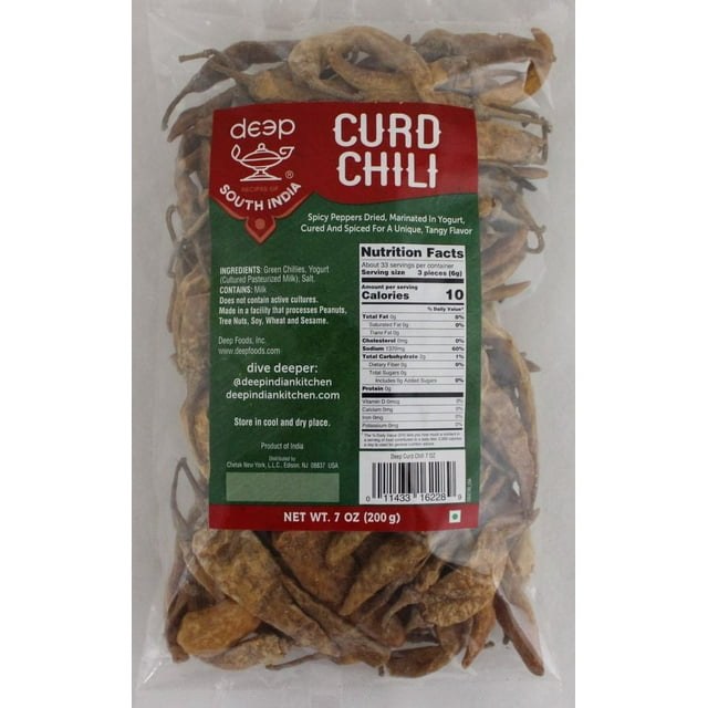 Deep Curd Chilli Dried 7oz