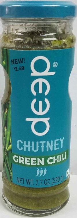 Deep Green Chilli Chutney