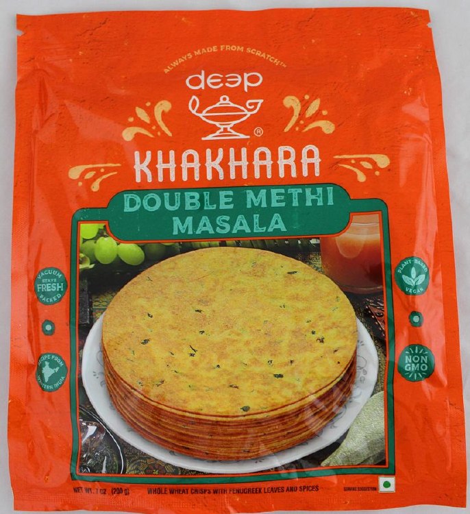 Deep Double Methi Khakhra 200g