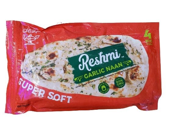Deep Reshmi Garlic Naan 4pc
