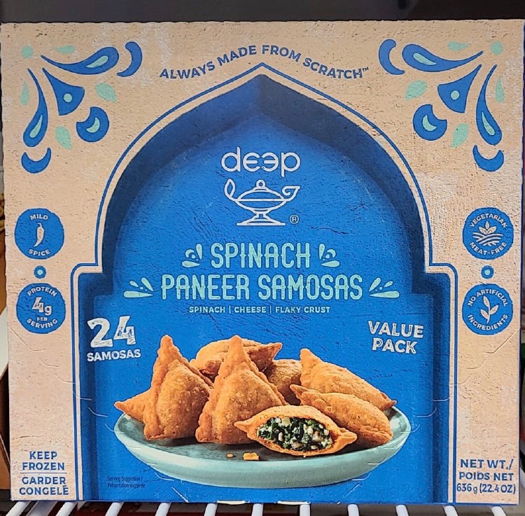 Deep Spinach Paneer Samosa 24p
