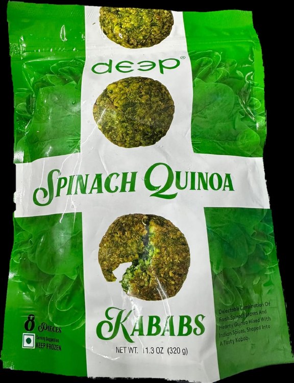 Deep Spinach Quinoa Kababs
