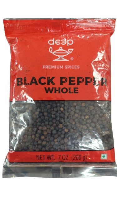 Deep Black Pepper Whole 7oz