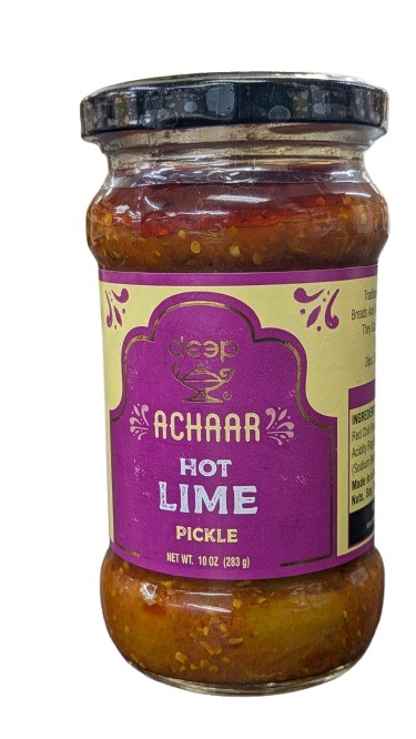 Deep Hot Lime Pickle 10 Oz