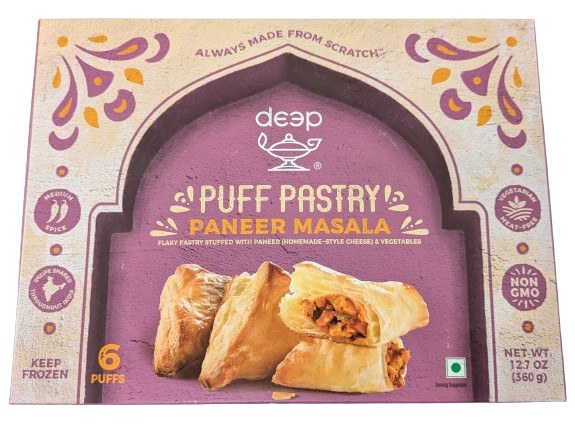 Deep Paneer Masala Puff 6pc